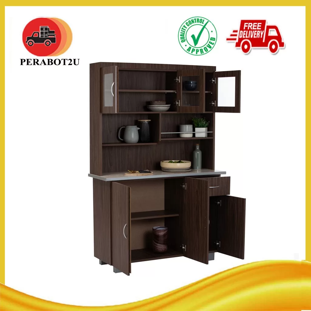 Frey Kitchen Cabinet Almari Dapur Tinggi Perabot U My